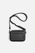 Black Rubber Crossbody Zara
